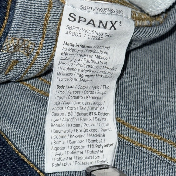 Spanx Shape EveryWear Flare Jeans Authentic Blue - Picture 9 of 12
